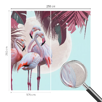 Samolepilna fototapeta za spalnico z motivom eksotičnih ptic