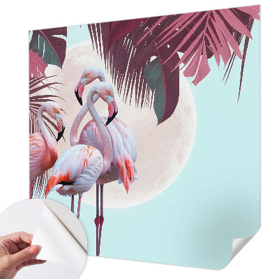 Samolepilna fototapeta za spalnico Eksotične ptice