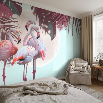 Samolepilna fototapeta za spalnico Eksotične ptice