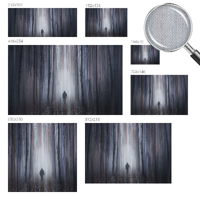 Samolepilna fototapeta za dnevno sobo Gozdna tišina