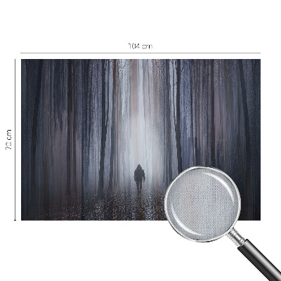 Samolepilna fototapeta za dnevno sobo Gozdna tišina