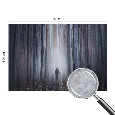 Samolepilna fototapeta za dnevno sobo Gozdna tišina