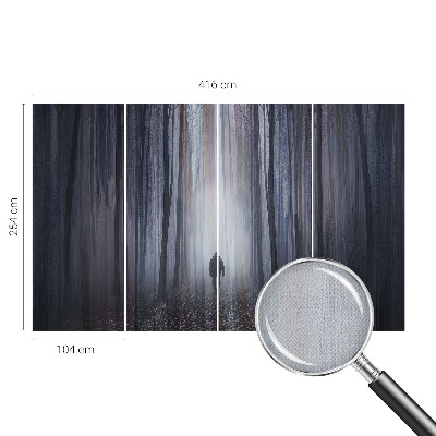 Samolepilna fototapeta za dnevno sobo Gozdna tišina