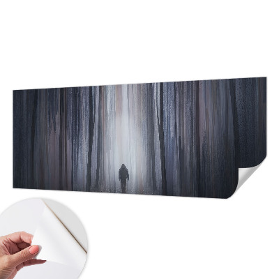 Samolepilna fototapeta za dnevno sobo Gozdna tišina