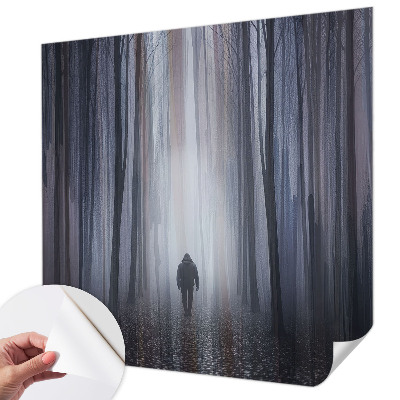 Samolepilna fototapeta za dnevno sobo Gozdna tišina