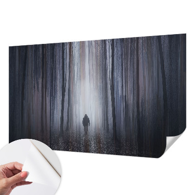 Samolepilna fototapeta za dnevno sobo Gozdna tišina