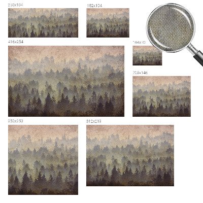 Otroška fototapeta Gozdna megla