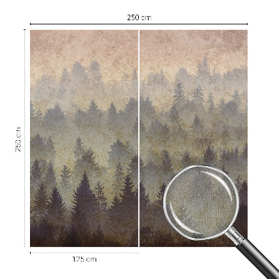 Otroška fototapeta Gozdna megla