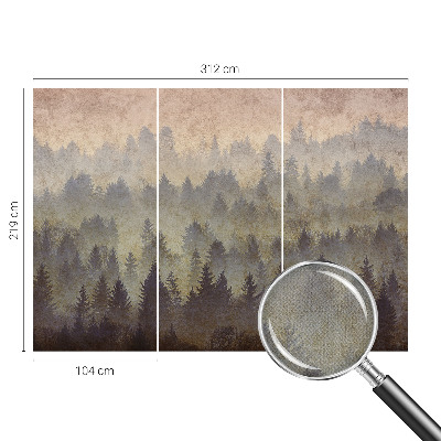 Otroška fototapeta Gozdna megla