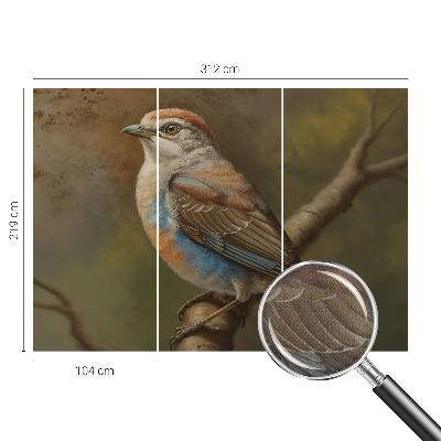 Fototapeta za otroško sobo Portret ptice