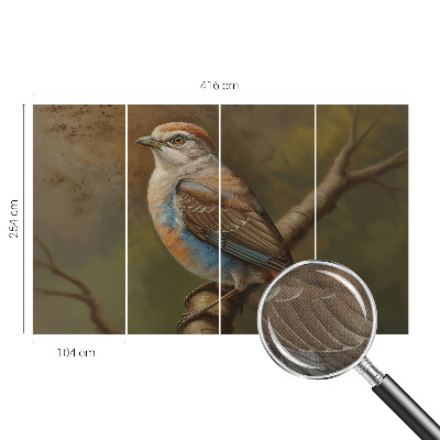 Fototapeta za otroško sobo Portret ptice