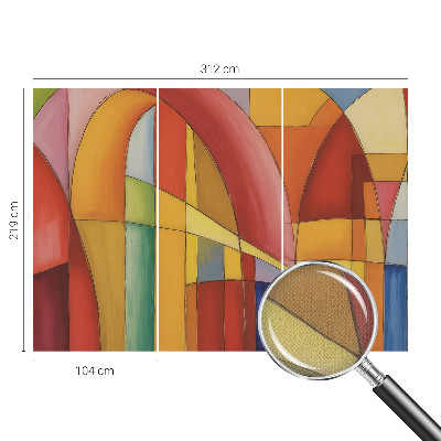 Samolepilna fototapeta za dnevno sobo Energijske oblike