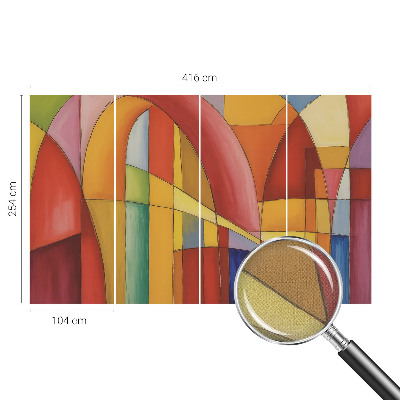 Samolepilna fototapeta za dnevno sobo Energijske oblike