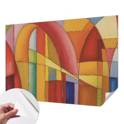 Samolepilna fototapeta za dnevno sobo Energijske oblike