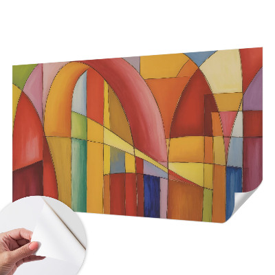 Samolepilna fototapeta za dnevno sobo Energijske oblike