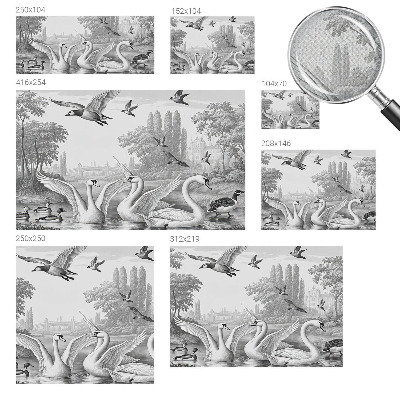 Samolepilna fototapeta za spalnico z motivom klasične pokrajine