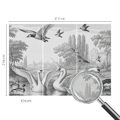 Samolepilna fototapeta za spalnico Klasična pokrajina