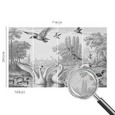 Samolepilna fototapeta za spalnico Klasična pokrajina