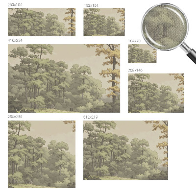 Otroška fototapeta Gozdna idila