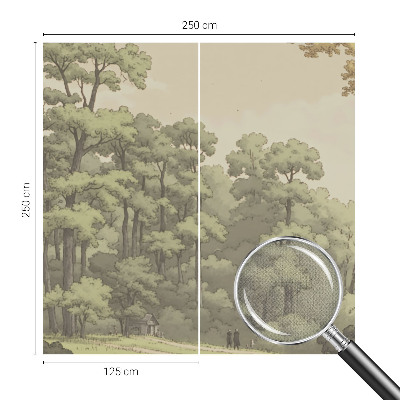 Otroška fototapeta Gozdna idila