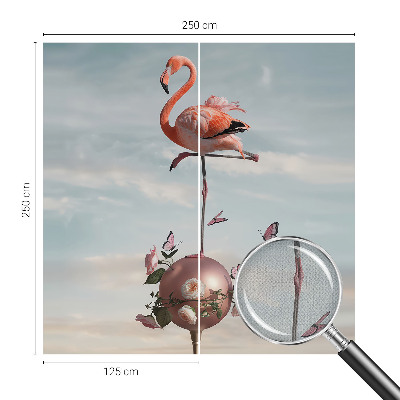 Samolepilna fototapeta z motivom elegantnega flaminga