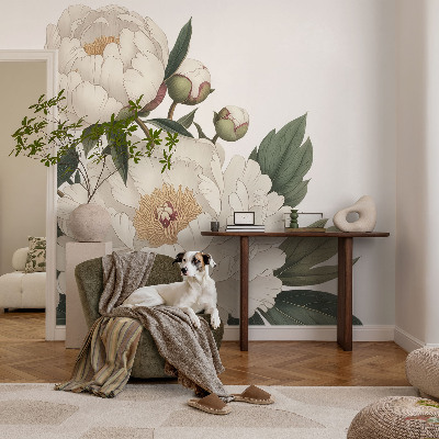 Fototapeta za otroško sobo Bele potonike