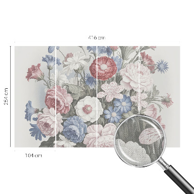 Otroška fototapeta Barvit šopek