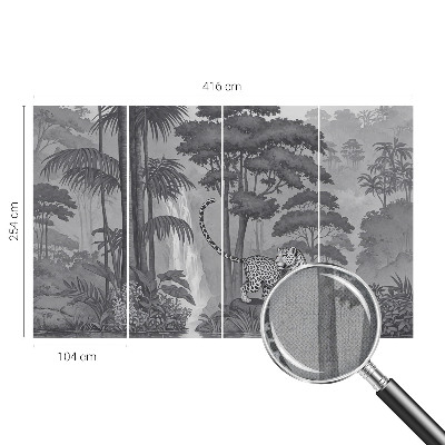 Samolepilna fototapeta Tropska džungla