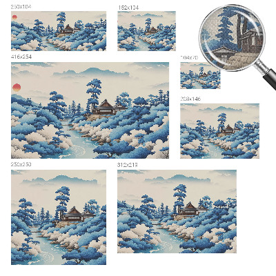 Samolepilna fototapeta za spalnico Mirna narava