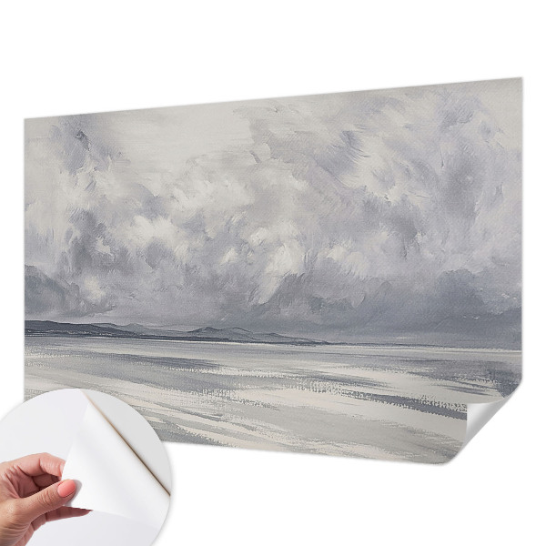 Samolepilna fototapeta za dnevno sobo Nevihta na obzorju