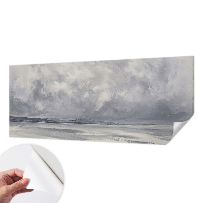 Samolepilna fototapeta za dnevno sobo Nevihta na obzorju