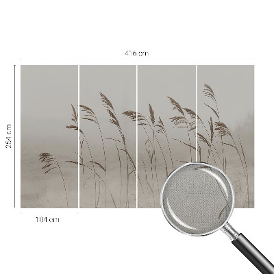 Fototapeta za otroško sobo Trave v megli