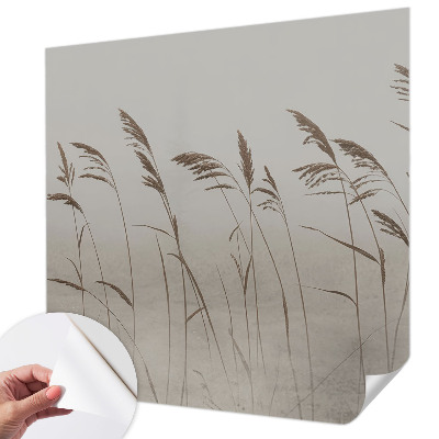 Fototapeta za otroško sobo Trave v megli