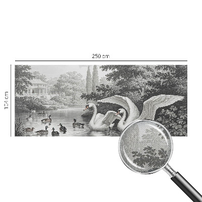 Samolepilna fototapeta za dnevno sobo z motivom elegance narave
