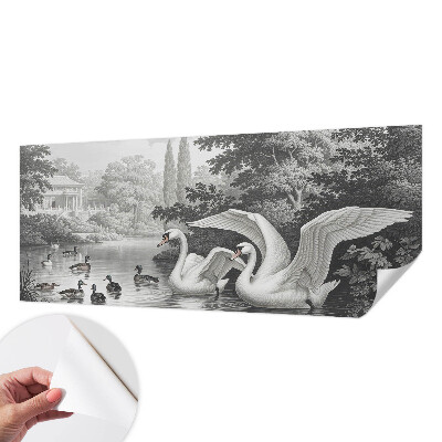 Samolepilna fototapeta za dnevno sobo Eleganca narave