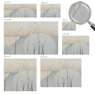 Samolepilna fototapeta Nežne trave