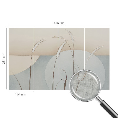 Samolepilna fototapeta Nežne trave