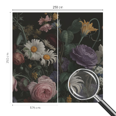 Samolepilna fototapeta za spalnico Cvetlična eleganca