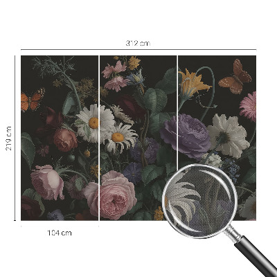 Samolepilna fototapeta za spalnico Cvetlična eleganca