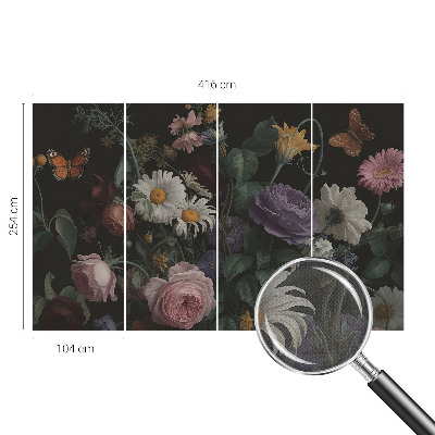 Samolepilna fototapeta za spalnico Cvetlična eleganca