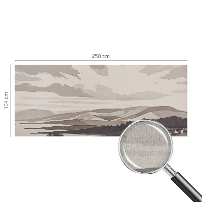 Fototapeta za otroško sobo z motivom mirne pokrajine