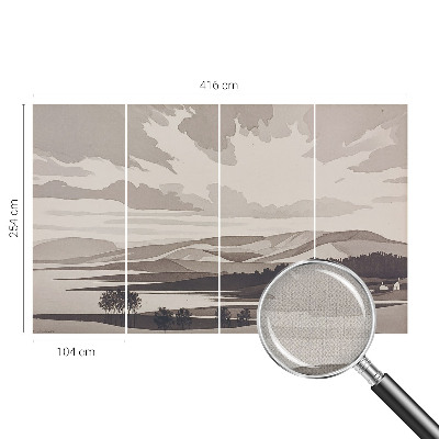 Fototapeta za otroško sobo Mirna pokrajina