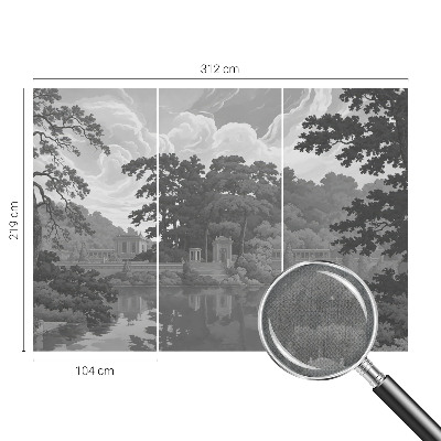 3D fototapeta z motivom naravne pokrajine