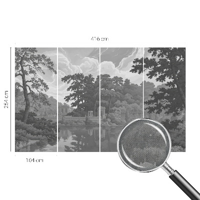 3D fototapeta z motivom naravne pokrajine