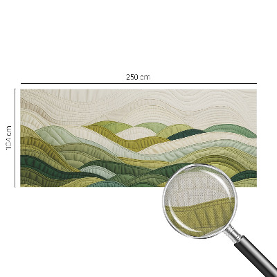 Otroška fototapeta Tkaninski hribi