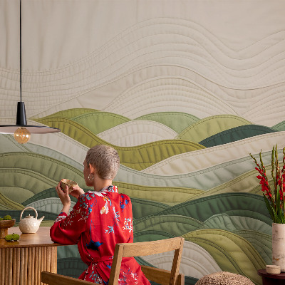 Otroška fototapeta Tkaninski hribi