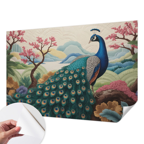 Samolepilna fototapeta za spalnico Eksotična lepota