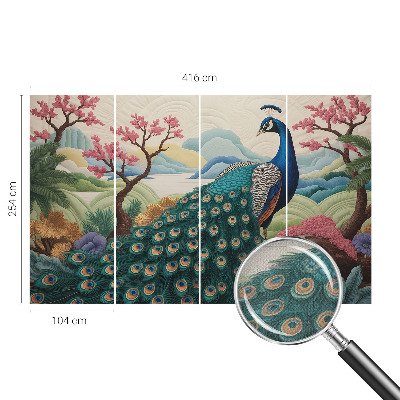 Samolepilna fototapeta za spalnico Eksotična lepota