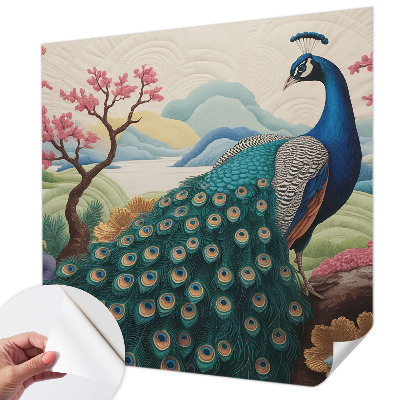 Samolepilna fototapeta za spalnico Eksotična lepota