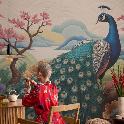 Samolepilna fototapeta za spalnico Eksotična lepota